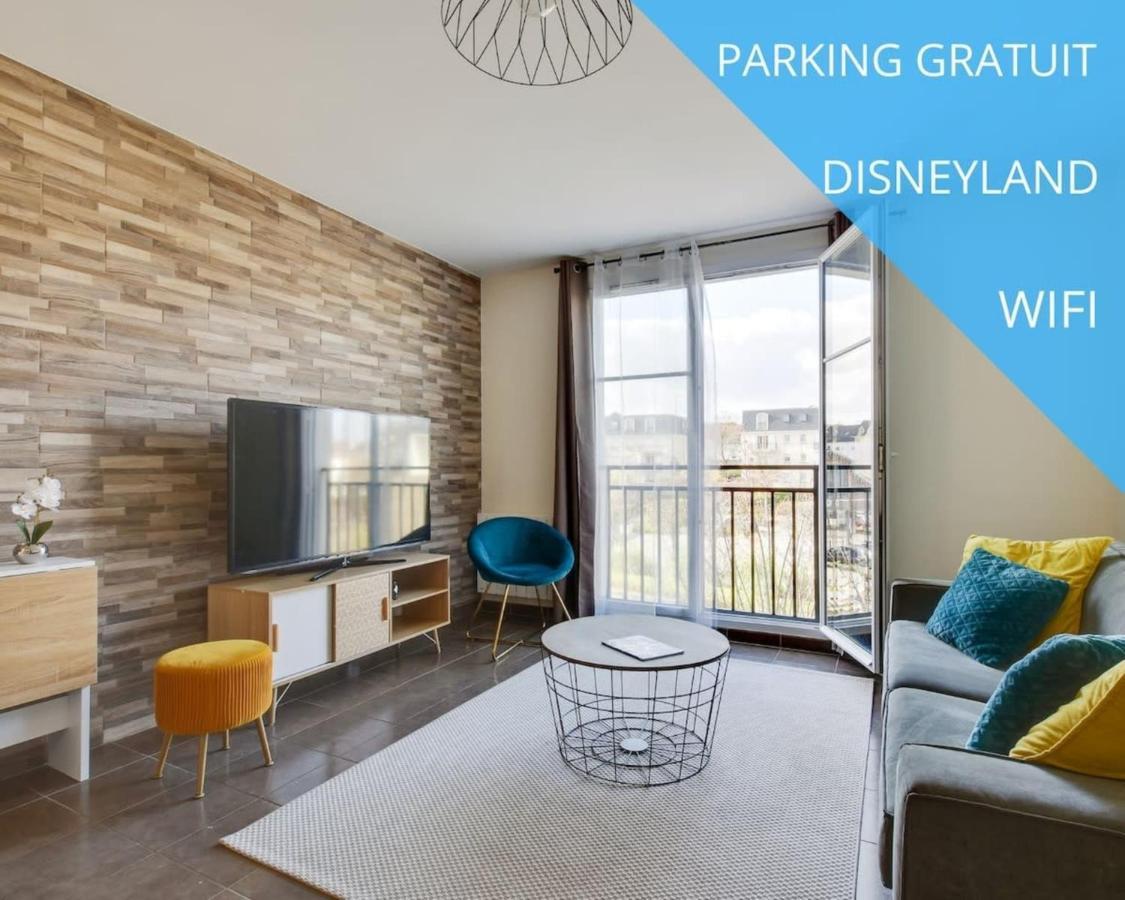 Appart Cosy Quartier Calme Hyper Centre Parking Apartment Magny-le-Hongre Exterior photo